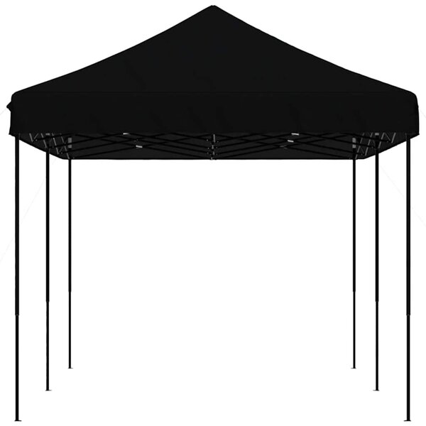 Sklopivi prigodni šator za zabave crni 580x292x315 cm - Crna / N/A