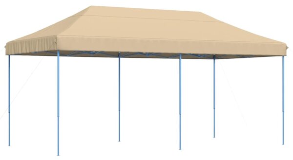 Sklopivi prigodni šator za zabave bež 580x292x315 cm - Bež / N/A