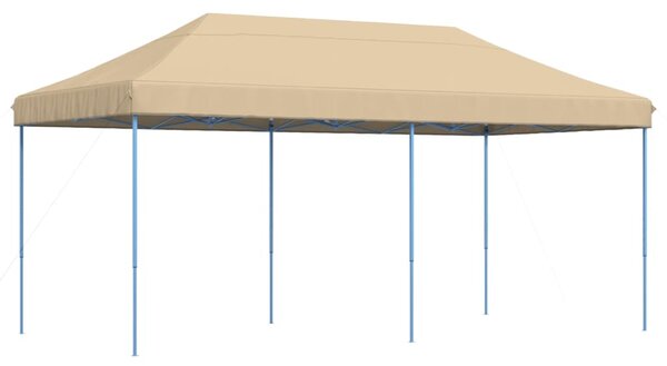 Sklopivi prigodni šator za zabave bež 580x292x315 cm - Bež / N/A