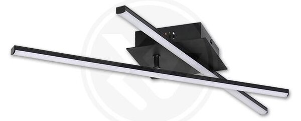 LED luster Modena Soria 4000K 18W 50cm crni