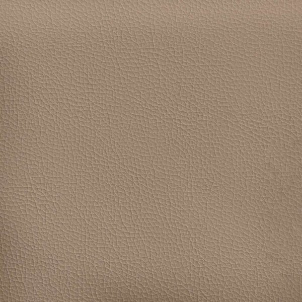 Dnevni krevet boja cappuccina 80 x 200 cm od umjetne kože - Smeđa / 80 x 200 cm