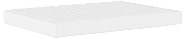 Krevet s madracem Hanko plavi 120 x 200 cm baršunasti - Plava / 120 x 200 cm