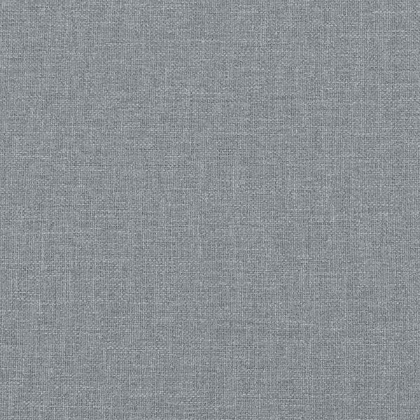 Krevet s madracem Dover svjetlosiva 160x200 cm tkanina - Siva / 160 x 200 cm