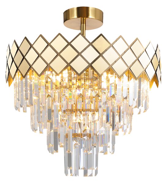 CARISMA GOLD stropna svjetiljka 9xE14