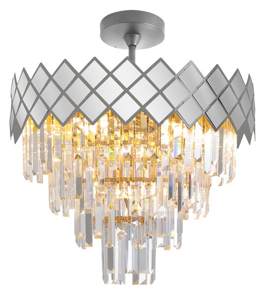 CARISMA CHROME stropna svjetiljka 9xE14