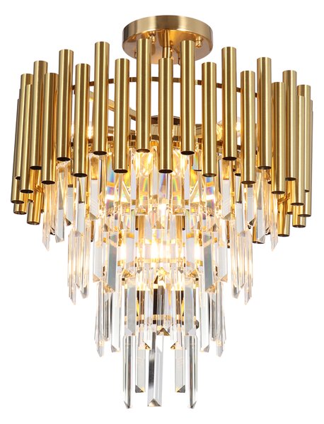 MADISON GOLD stropna svjetiljka 9xE14