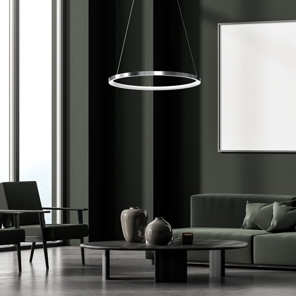 LED viseća svjetiljka ROTONDA KROM 27W