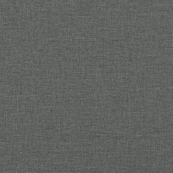 Dnevni ležaj tamnosivi 100x190 cm tkanina - Siva / N/A