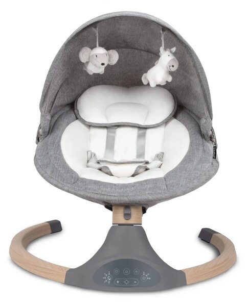 Kidwell LUXI električna ljuljačka 2U1 - svijetlo siva