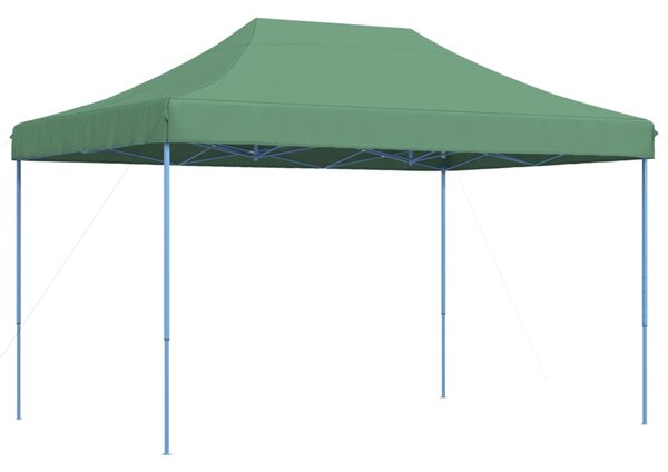 Sklopivi prigodni šator za zabave zeleni 410 x 279 x 315 cm - Zelena / N/A