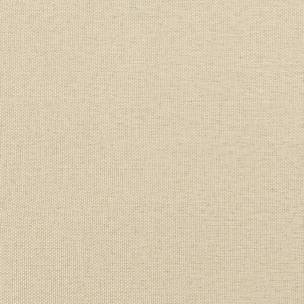 Krevet s madracem Dover krem 140 x 190 cm od tkanine - Krema / 140 x 190 cm