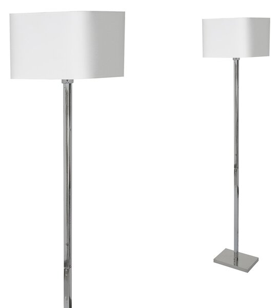 NAPOLI BIJELA/KROM podna lampa 1xE27