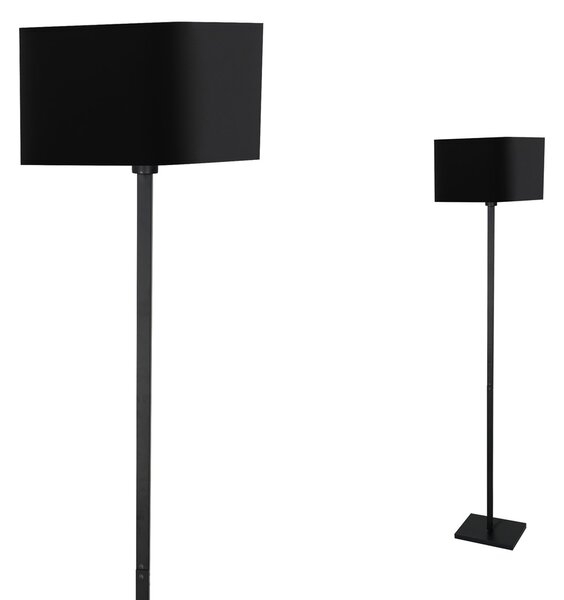 NAPOLI BLACK/GOLD podna lampa 1xE27