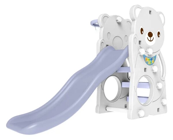 Ljuljačka s toboganom - 3u1 Skyblue