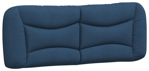 Krevet s madracem Hvar plavi 140 x 190 cm od tkanine - Plava / 140 x 190 cm