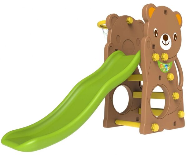 Ljuljačka s toboganom - Teddy 3u1
