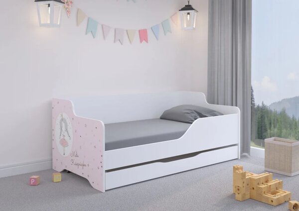 Dječji krevetić Lilu 160x80 dupli ležaj - Princeza