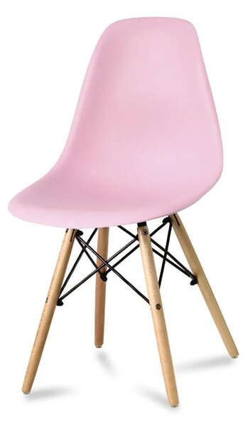 Set 2 stolice + stol - Oslo pink