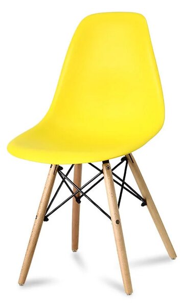 Set 2 stolice + stol - Oslo yellow