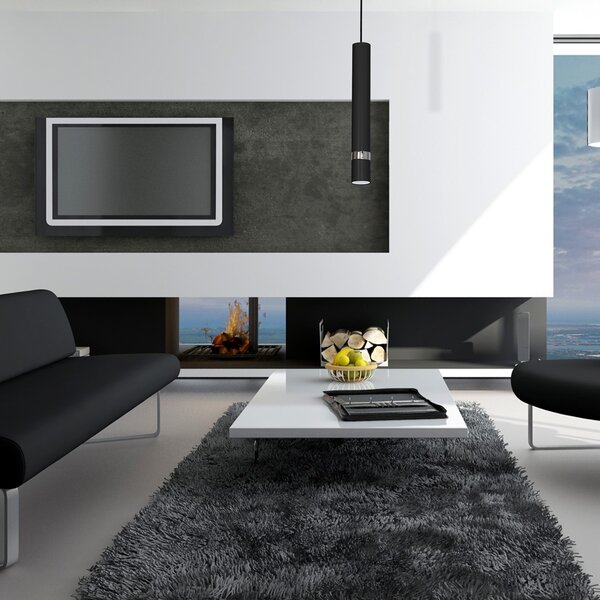 JOKER CRNI/KROM 1xGU10 viseća lampa