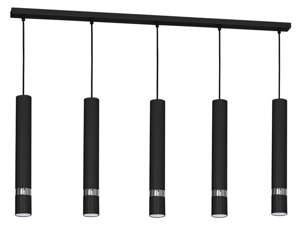 JOKER CRNI/KROM 5xGU10 viseća lampa