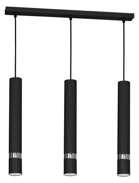 JOKER CRNI/KROM 3xGU10 viseća lampa