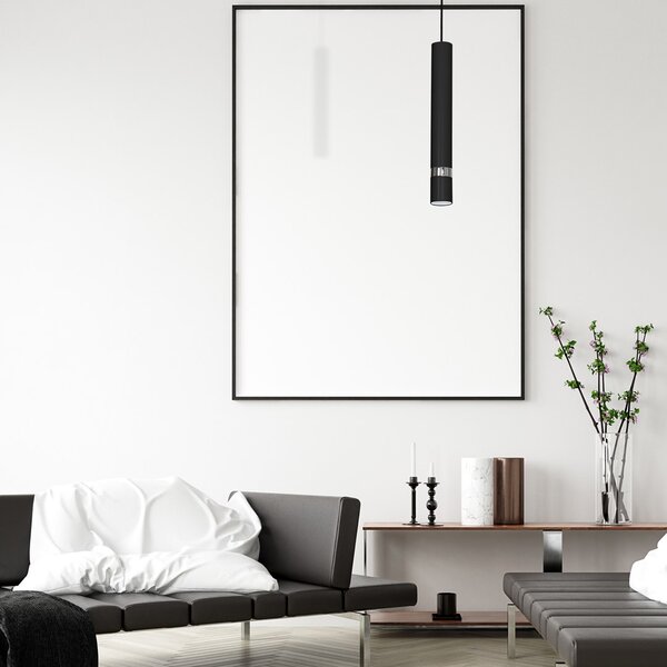 JOKER CRNI/KROM 1xGU10 viseća lampa