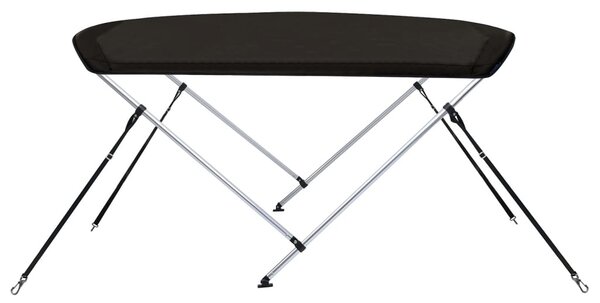 Tenda bimini s 2 luka crna 180x130x110 cm - Crna / 180 x 130 x 110 cm