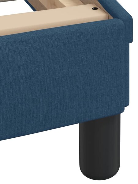 Krevet s madracem Hvar plavi 80x200 cm od tkanine - Plava / 80 x 200 cm
