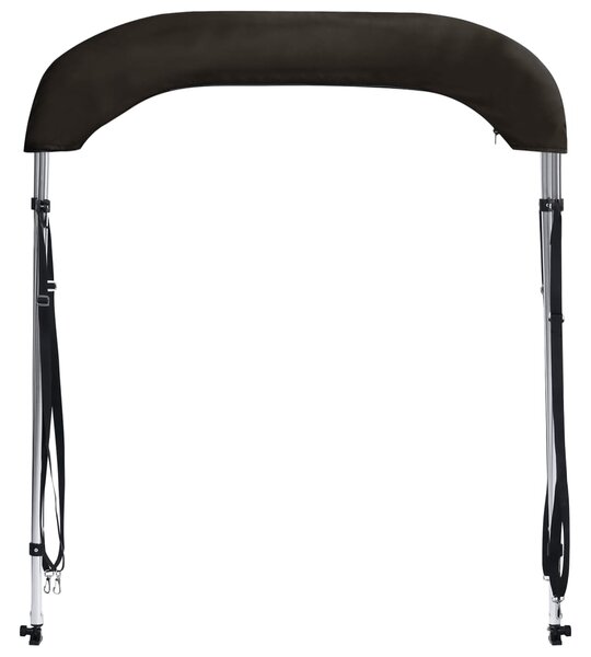 Tenda bimini s 2 luka crna 180x130x110 cm - Crna / 180 x 130 x 110 cm
