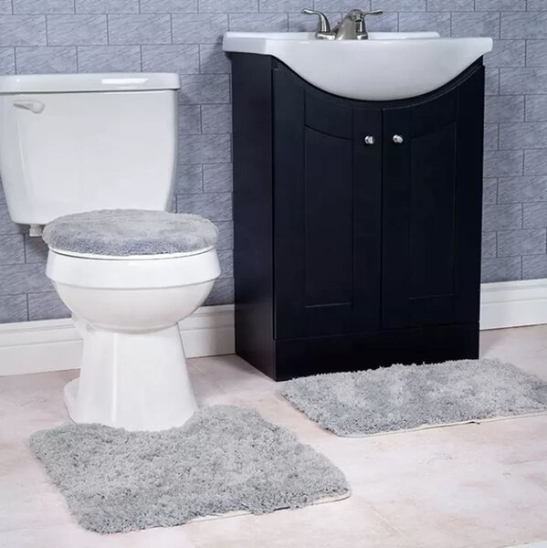 Postavite tri univerzalne prostirke u kupaonici sive 2