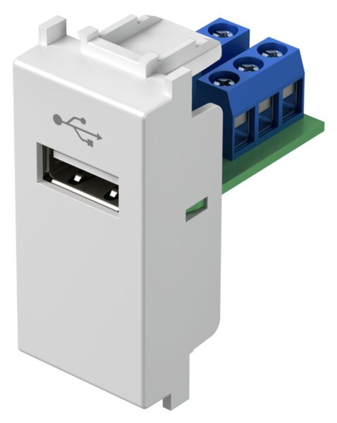 UTIČNICA USB TIP A BIJELA 1M