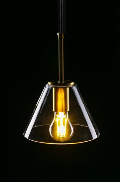 VISEĆA SVJETILJKA GIGLAS E27 ZLATNA IP20