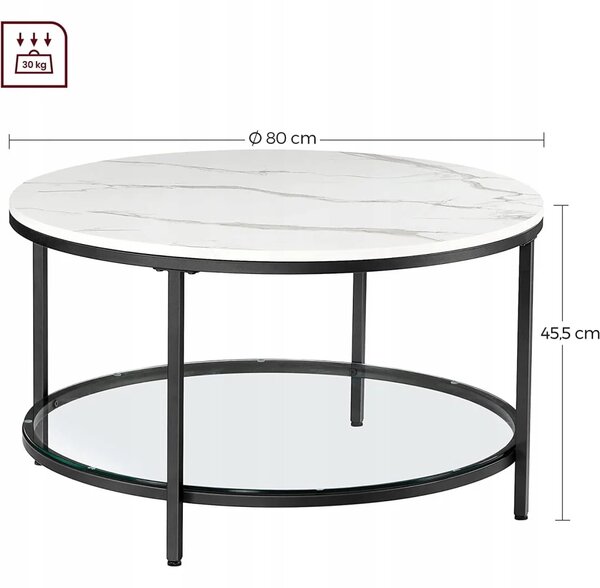 Stolić za kavu - Marble elegance