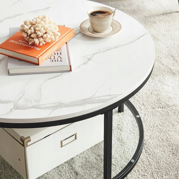 Stolić za kavu - Marble elegance