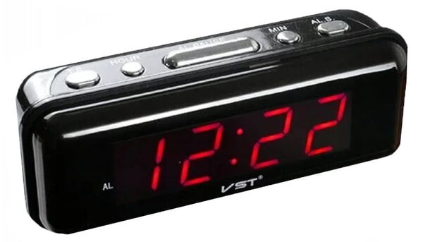 Budilica s alarmom i sat 230V