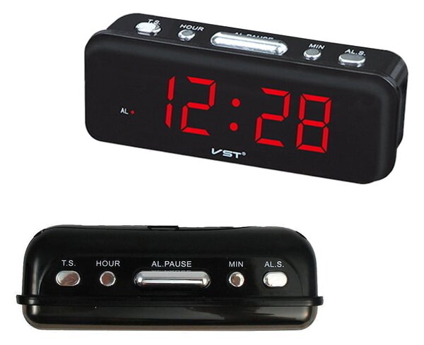 Budilica s alarmom i sat 230V