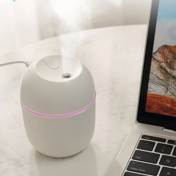 LED RGB Mini -Pumidifikator Difuzor 220ml bijeli