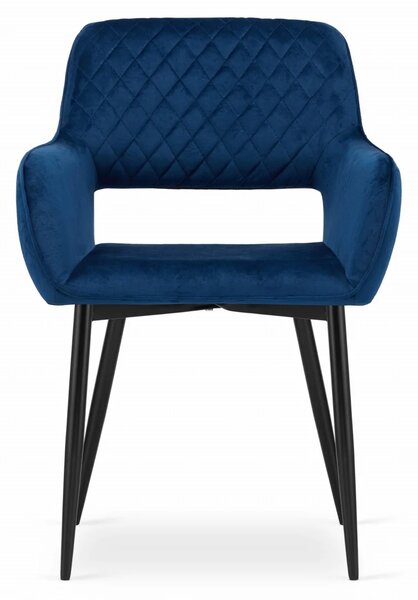 Stolica Amalfi - blue velvet