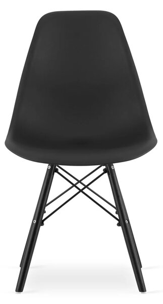 Stolica Oslo - Black on black - 1 komad