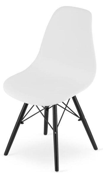Stolica Oslo - White on black - 1 komad