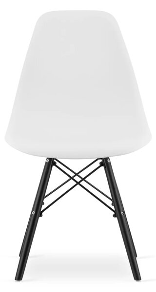 Stolica Oslo - White on black - 1 komad