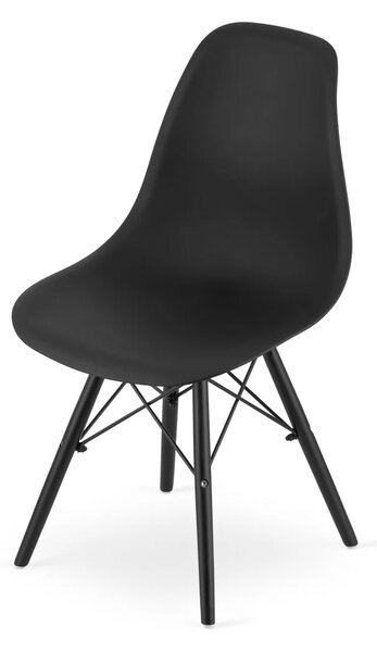 Stolica Oslo - Black on black - 1 komad