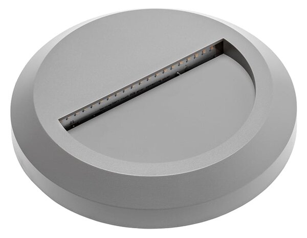 SVJET.ZIDNA NAD.LED 2W 3000K IP65 220-240V SIVA 0