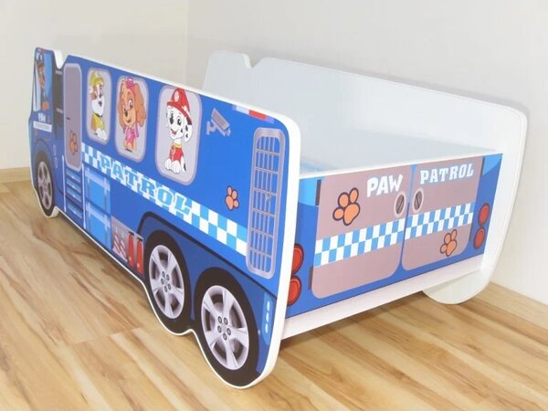 Dječji krevetić - Kamion Paw Patrol 140x70cm