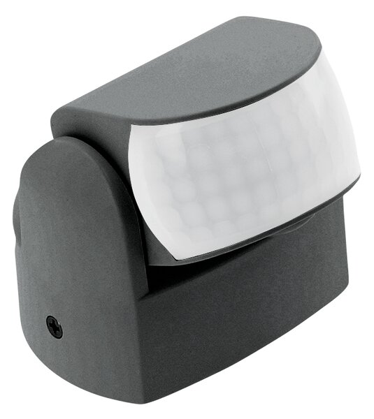 SENZOR 180°/360° 220V CRNI IP65 DOMET 12M
