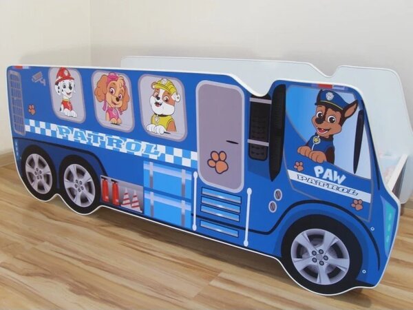 Dječji krevetić - Kamion Paw Patrol 140x70cm