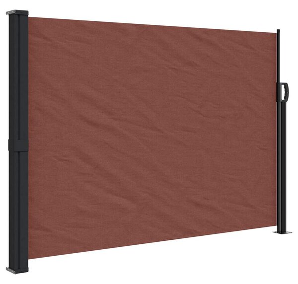 Uvlačiva bočna tenda 140 x 600 cm smeđa - Smeđa / 140 x 600 cm
