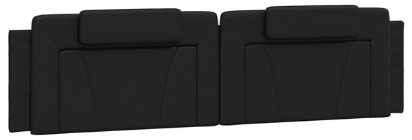 Okvir kreveta Viana s LED-om bez madraca crni 200 x 200 cm - Crna / 200 x 200 cm