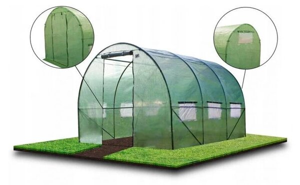 Vrtni plastenik 2x3m (6m2) - Plonos